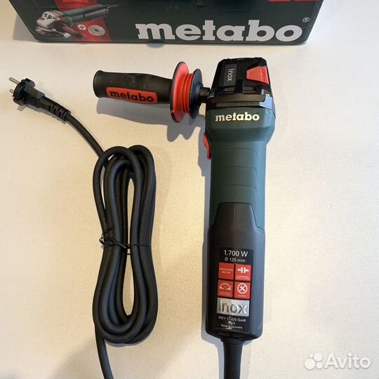 Ушм Metabo WEV 17-125 Quick Inox