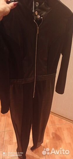 Комбинезон кожаный