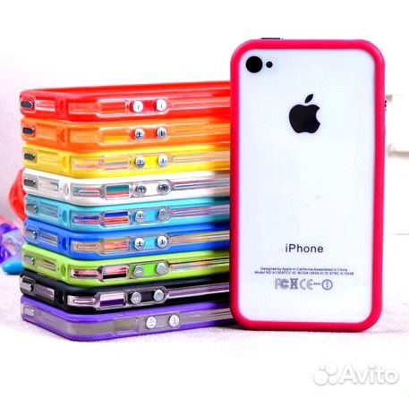 Бампера на iPhone 4/4s
