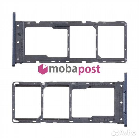 Держатель SIM для Tecno POP 6 Pro (BE8) Черный