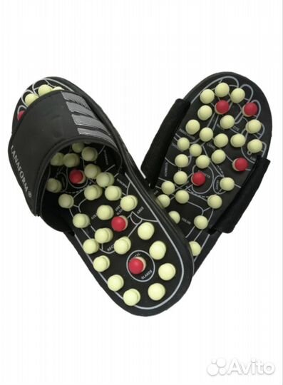 Рефлекторные массажные тапочки 37-38-39