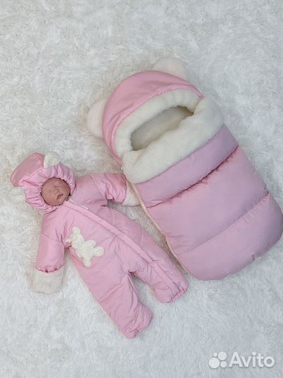 Конверт на выписку зима