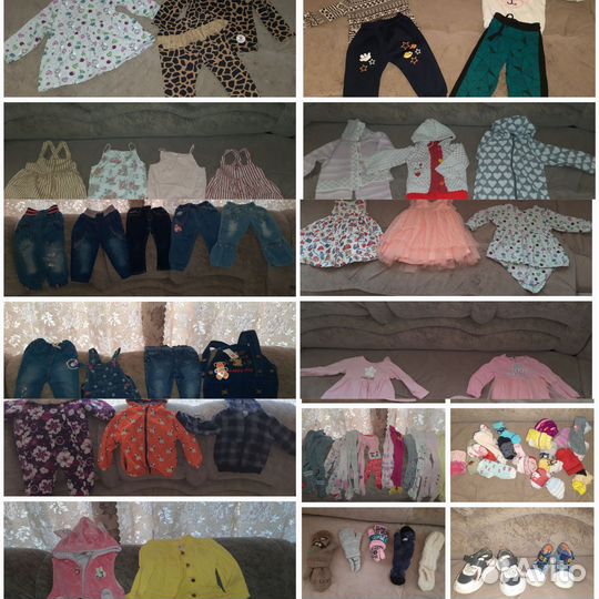 Вещи пакетом на девочку