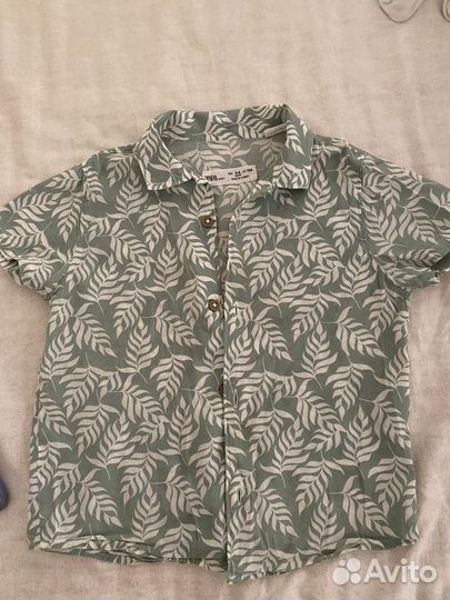 Рубашка на мальчика zara