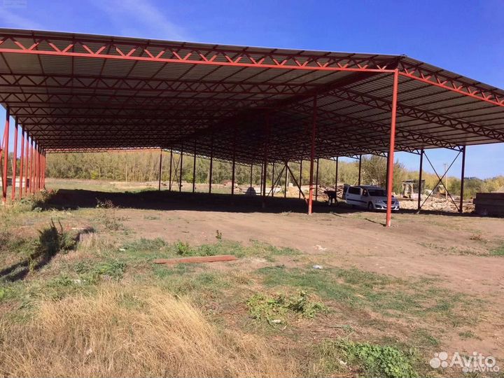 Быстровозводимый ангар