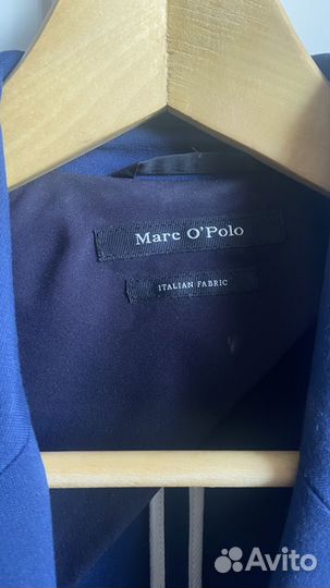 Женский пиджак синий mark o polo приталенный