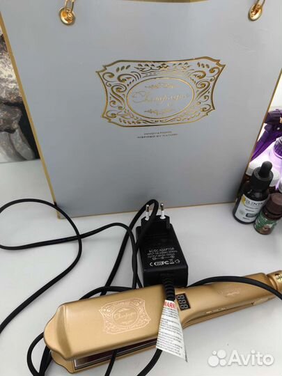 Инфракрасный ультразвуковой утюжок champagne