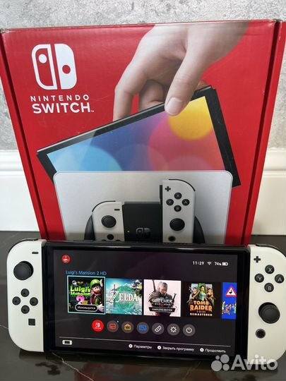 Прошитый Switch oled