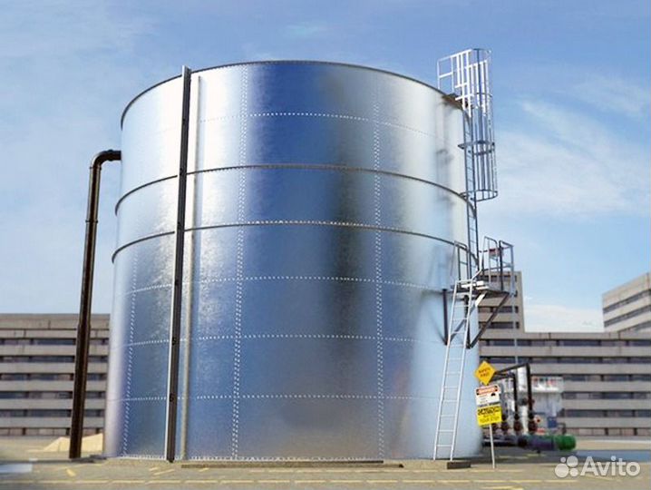 Резервуар вертикальный стальной рвс