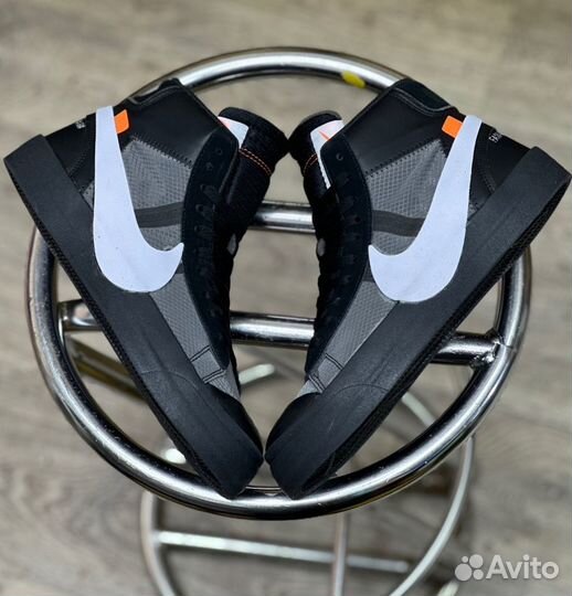 Кроссовки nike blazer off white мужские