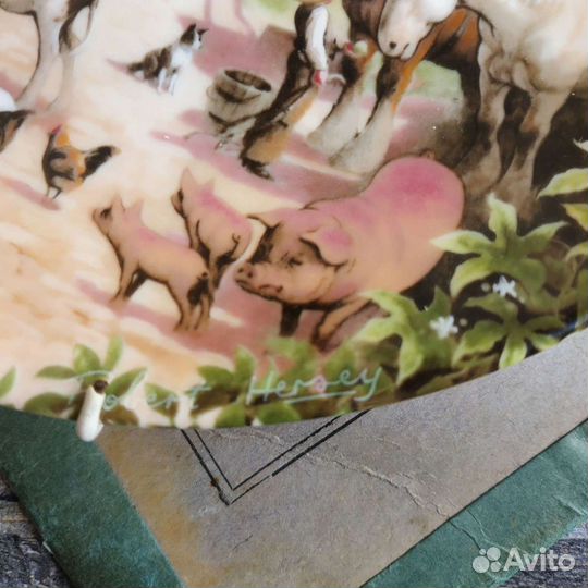 Антиквариат из Европы.Коллекционная тарелка.Англия