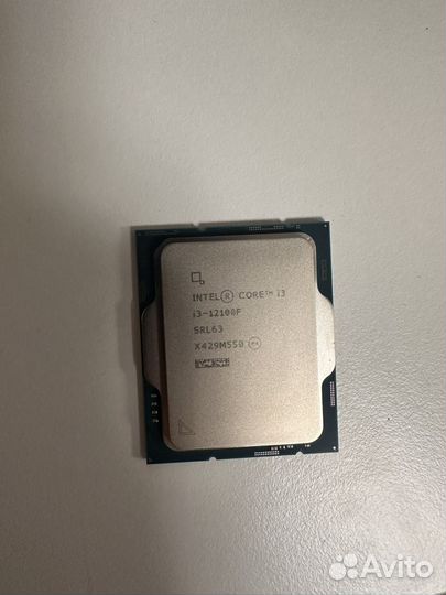 Процессор i3 12100f