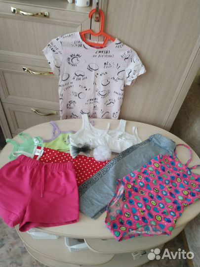 Детская одежда для девочек пакетом