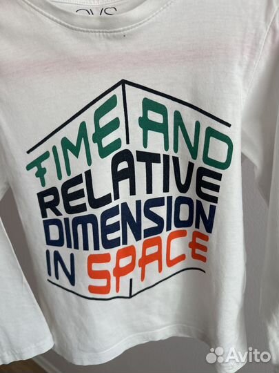 Лонгслив детский 6-7 лет