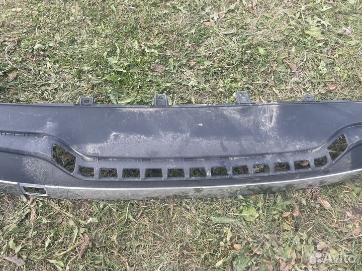 Юбка бампера задняя Mercedes MI W166 2011-2015