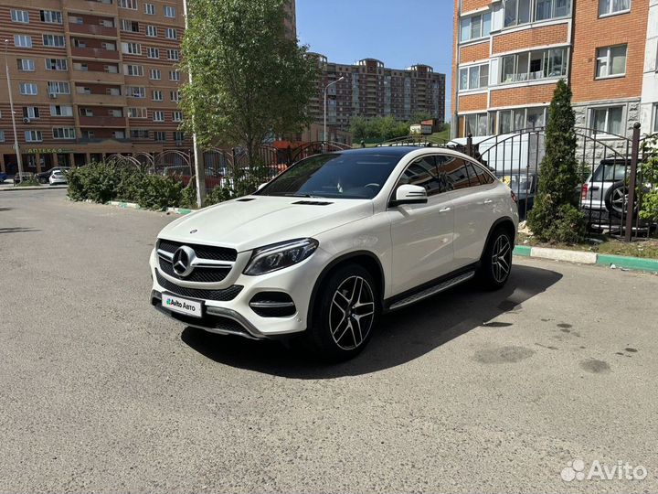 Mercedes-Benz GLE-класс Coupe 3.0 AT, 2017, 166 000 км