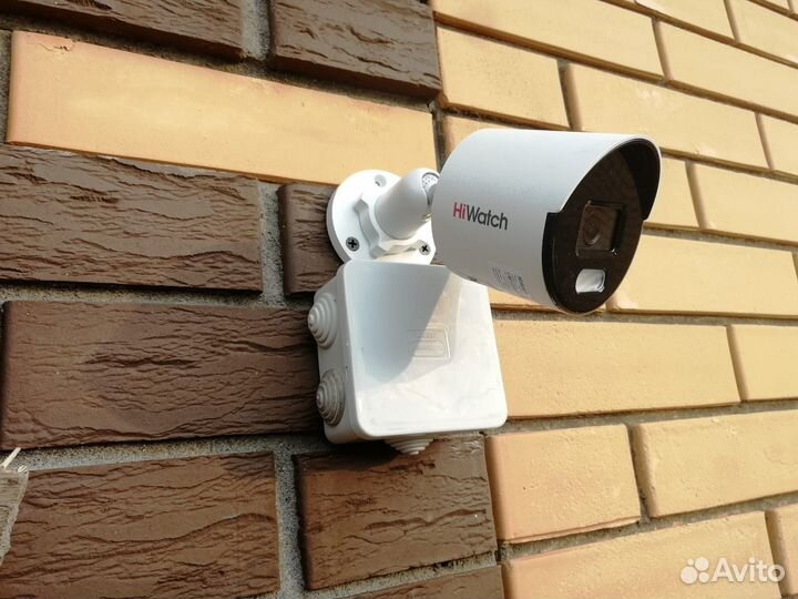 Установка камер видеонаблюдения, я частник монтаж