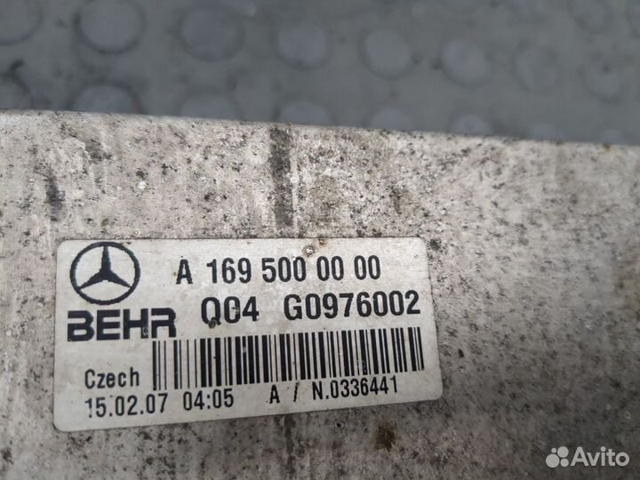 Радиатор интеркулера Mercedes B W245, 2007