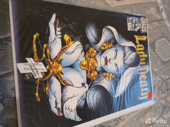 Коллекционный комикс Lady Death