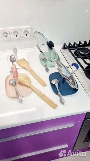 Подставка для крышек и ложек новая