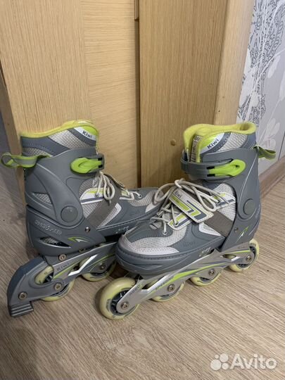 Ролики раздвижные 36, 37, 38, 39 размер