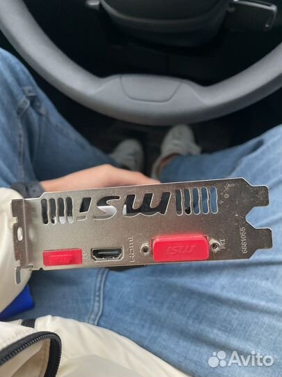 Видеокарта gtx 1050 ti 4gb msi