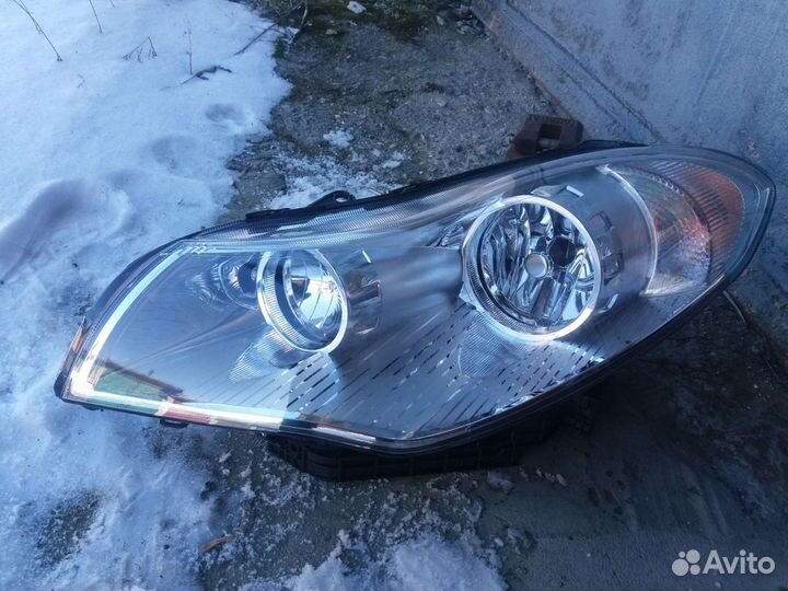 Фара левая для chery bonus