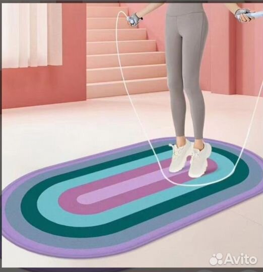 Противошумный коврик для спорта