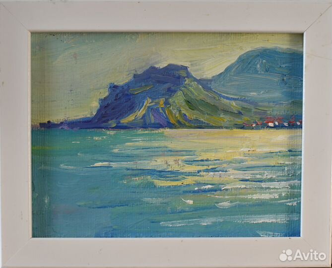 Полдень в Коктебеле кисти Анны Давыдченко