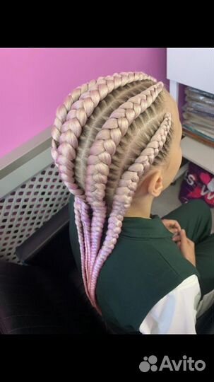 Косы с канекалоном