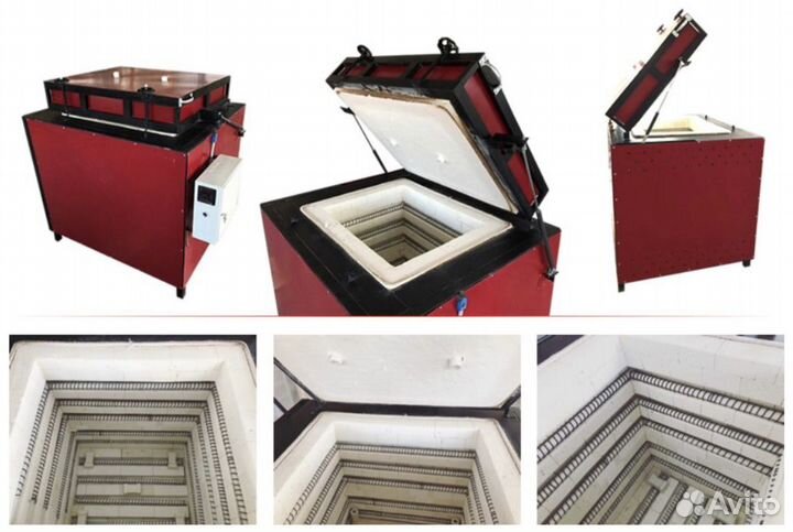 Муфельная печь MLK 43/1100 С для обжига керамики