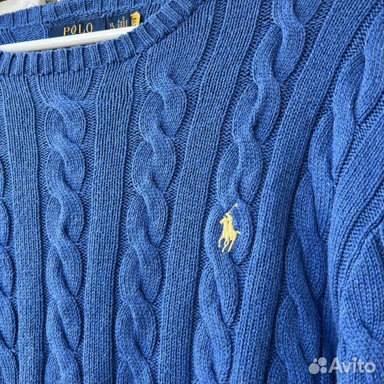 Свитер вызанный polo ralph lauren