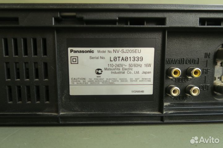 Видеомагнитофон Panasonic NV-SJ 205 ам