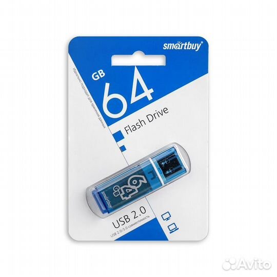 USB накопитель 64Gb 2.0 SmartBuy
