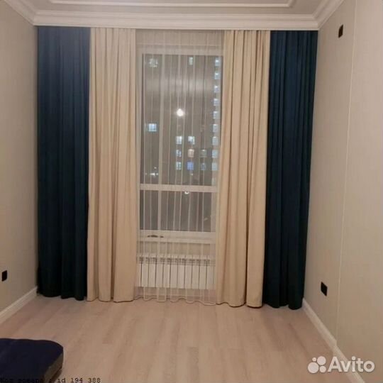 Классические шторы на заказ KS-51148