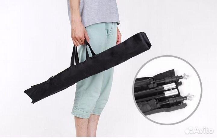 Комплект блогера и фотографа стойки, фон, 