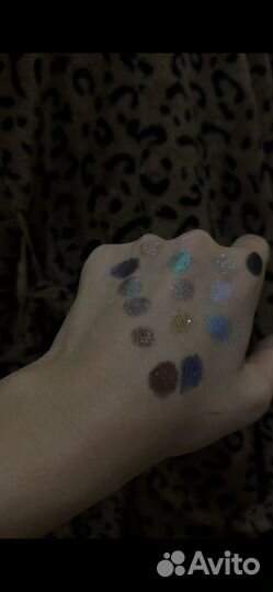 16 шт рассыпчатые тени