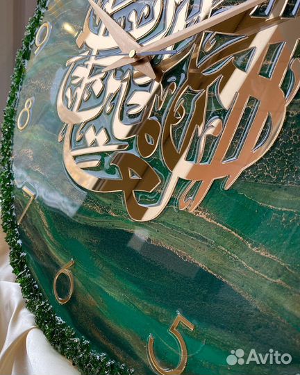 Часы из эпоксидной смолы