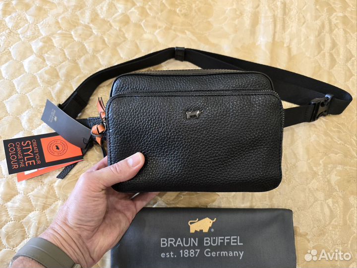 Мужская кожаная сумка