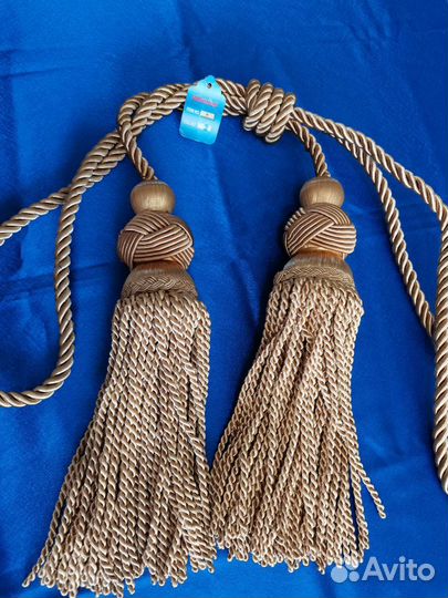 Кисти подхваты для штор.Золотые. Новые