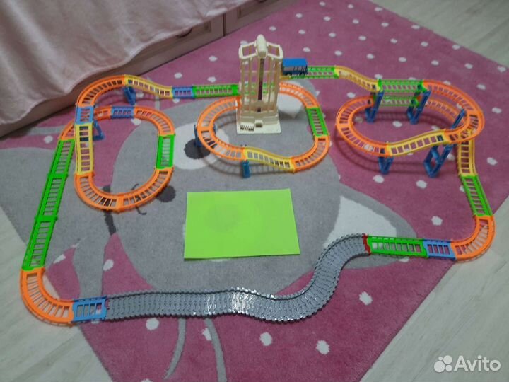 Игрушка Дорога Автотрек с лифтом