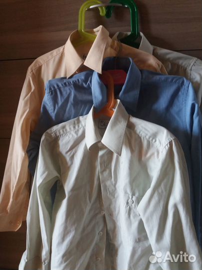 Рубашки школьные пакетом