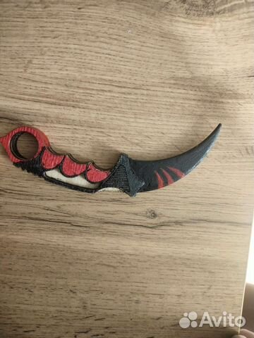 Деревянный нож керамбит