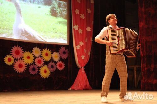 Баянист. Застольные песни