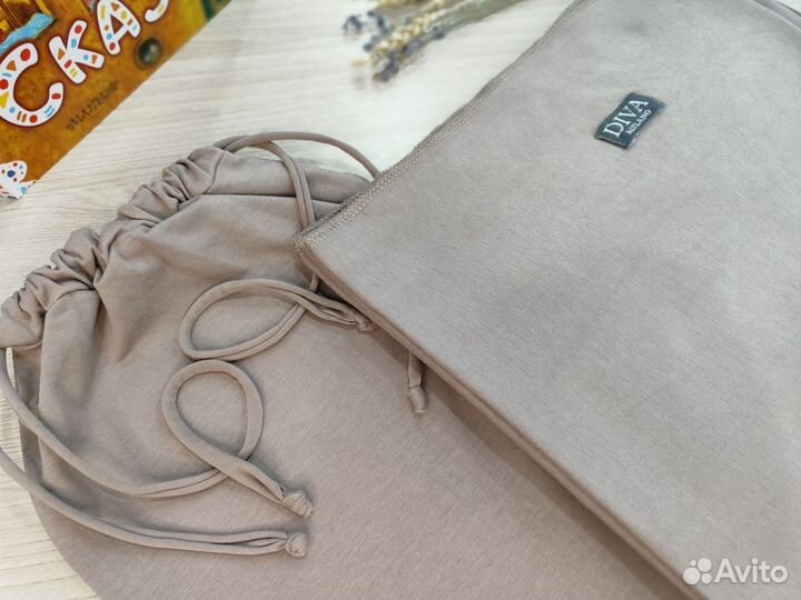 Трикотажный слинг-шарф diva milano