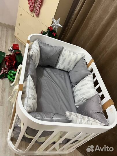 Бортики комплект в детскую кроватку