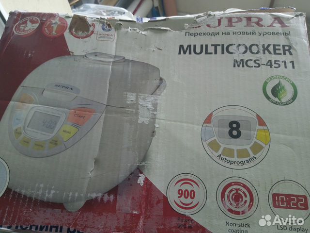 Мультиварка Supra 4511.Суперпопулярная. Как новая