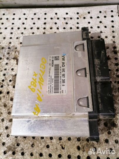 Блок управления двс Skoda Octavia III (A7)