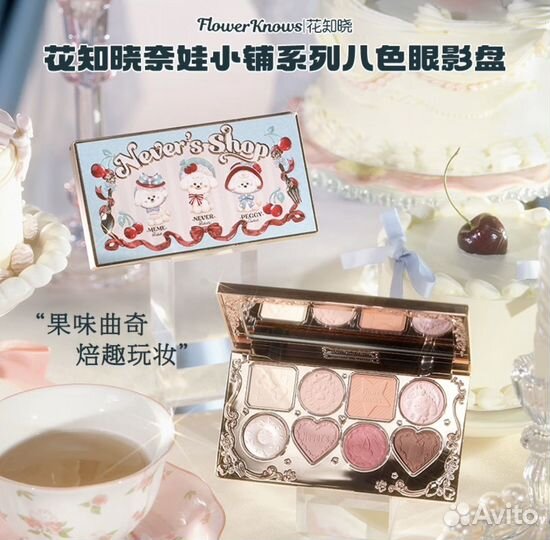 Тени для век Flower knows и 