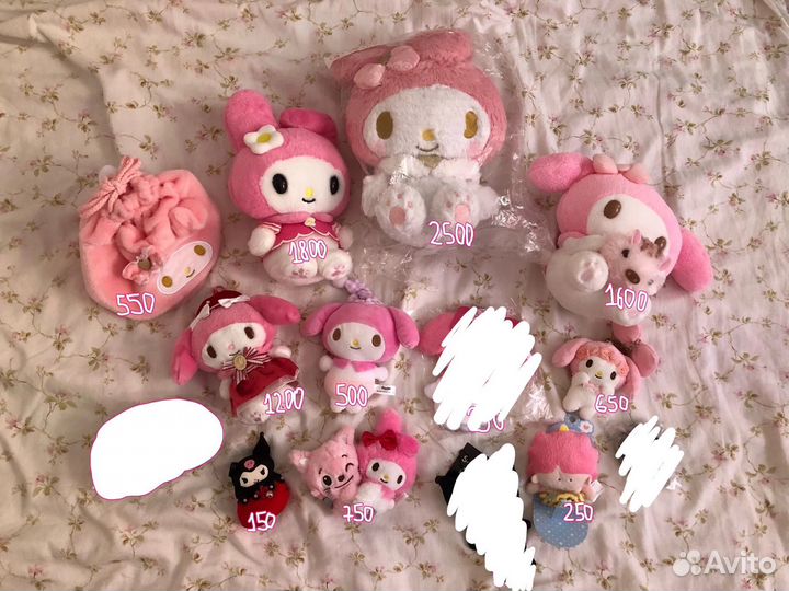 Мягкая игрушка плюш Sanrio My melody Kuromi